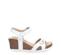 Panama Jack Julia B17 Sandalias de Cuña Piel Blanca Verano Caminar Informal