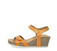 Panama Jack Julia Basics, Sandalia con Pulsera Mujer, Amarillo (Vintage B11), 41 EU