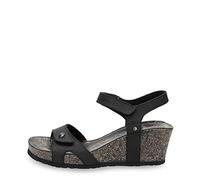 Panama Jack Julia Basics, Sandalia con Pulsera Mujer, Negro (Negro B1), 39 EU