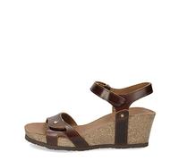 Panama Jack Julia Clay, Sandalia con Pulsera Mujer, Marrón (Cuero B1), 40 EU