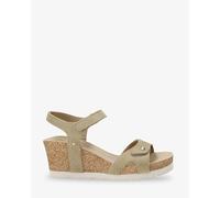Panama Jack Julia, Sandalia de cuña Mujer, Kaki B72, 39 EU