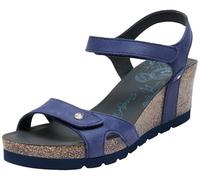 Panama Jack Julia, Sandalia de cuña Mujer, Marino B65, 42 EU
