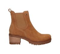 Panama Jack Botines de mujer en velour con forro de piel. Marrón 41