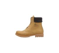 Panama Jack Panama 03 C1 - Náuticos de cuero hombre, color amarillo, talla 42