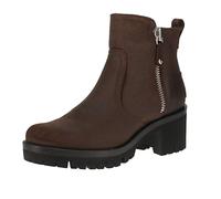 Panama Jack Pauline B22 Velour Grass - Botines para mujer, color marrón