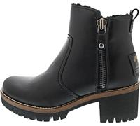 Panama Jack Pauline Igloo Trav Botas cortas al tobilloMujer | Botines negros con cremallera para mujer