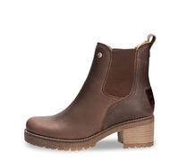 Panama Jack Pia, Bota Chelsea Mujer, Cuero, 40 EU