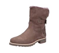 Panama Jack PT100346 Mujer Botas Estilo Motero, Gris (Gris B7), 37 EU