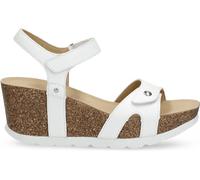 Panama Jack Ruth, Sandalia de cuña Mujer, Blanco B3, 36 EU