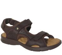 Panama Jack Salton C35 sandalias napa hierba marrón