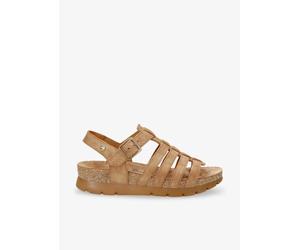 Panama jack - sandalia panama jack sasha b2 en color cuero para mujer 40