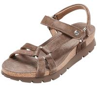 Panama Jack Sally, Sandalia Plana Mujer, Piedra B7, 42 EU