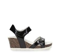 Panama Jack Sandalias de Mujer Vila B20 Charol Negro/Black 39 EU