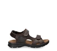 Panama Jack Sandalias Exteriores de Piel Marrón Salton Basics C1 Para Hombre