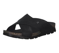Panama Jack Sandalias planas Salman C14 para hombre, Negro C14, 42 EU
