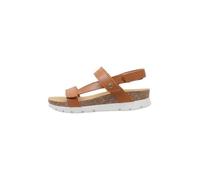 Panama Jack Sandalias planas Selma para mujer, Cuero B007, 38 EU