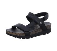 Panama Jack Sandalias planas Selma para mujer, Negro B4, 36 EU