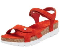 Panama Jack Sandalias planas Sulia para mujer, Rojo B17, 42 EU