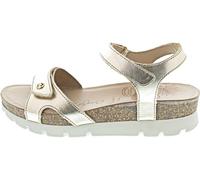 Panama Jack Sandalias planas Sulia Shine para mujer, dorado, 39 EU