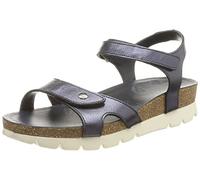 Panama Jack Sandalias planas Sulia Shine para mujer, Marino B4, 41 EU