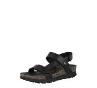 Panama Jack Sandalias planas Selma para mujer, Negro B4, 40 EU