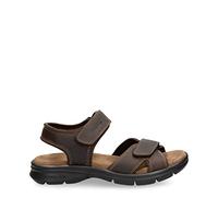 Panama Jack Sanders Basics, Sandalias con Punta Abierta Hombre, Marrón (Marron C1), 46 EU