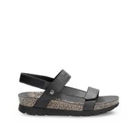 Panama Jack Sandalias planas Selma para mujer, Negro B4, 39 EU