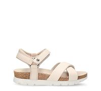 Panama Jack Serena, Sandalia Plana Mujer, Crudo B3, 38 EU