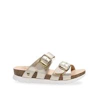 Panama Jack Shirley, Sandalia de cuña Mujer, Oro B010, 36 EU