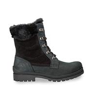 Panama Jack Tuscani, Combat Boot Mujer, Negro, 38 EU