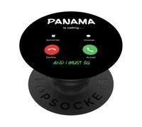 Panamá Llama y Tengo Que IR de Viaje PopSockets PopGrip Adhesivo