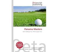 Panama Masters: Golf, Challenge Tour, PGA European Tour