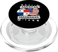 Panamanian American Flag American and Panamanian Panama PopSockets PopGrip para MagSafe