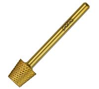 PANAPana - Broca de carburo de 4 semanas para taladro eléctrico Dremel, Medium, Oro (relleno cónico),