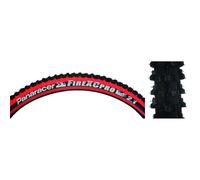 Panaracer Fire XC Pro Neumático 26x2.1 Negro/Rojo Cable Punto Clave MTB Montaña