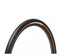 Panaracer Gravelking SK+ TLC-Neumático Plegable, Unisex, Negro/marrón, 700 x 43c