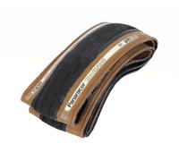Panaracer GravelKing Slick Neumático 650B x 38mm Tubeless Plegable Negro/Marrón