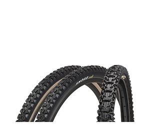 Panaracer GravelKing Slick+ TLC - Neumático Plegable, Color Negro y marrón, 700 x 35c, 26 x 2,10