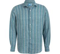 Panareha Camisa Hombre a Rayas Lino LEGZIRA Azul (L)