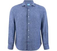 Panareha Camisa Hombre Lino Fiji Azul Marino (M)