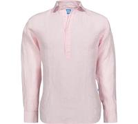 Panareha Camisa Polera Hombre Lino a Rayas Samui Rosa (L)