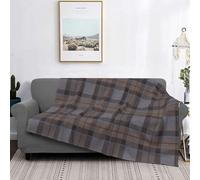 PanaRL Manta Outlander Fraser Tartan Plaid más pequeña y cálida Franela Polar de Felpa Suave Manta para sofá como Funda de Cama/sábanas 150 x 200 cm
