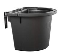 Panaro de plástico 30086M.079 Mangiato Cavalli, Negro, 345 x 395 x 270