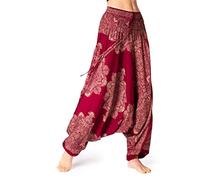 PANASIAM Aladin Pants, AeOrnament V2-bordeux Rot L