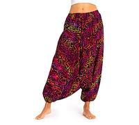 PANASIAM Aladin Pants B008 Purple Tones, M