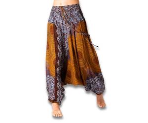 PANASIAM Aladin Pants, Mandala 4, Brown L