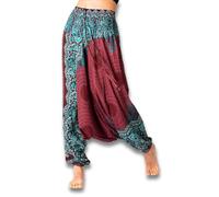PANASIAM Aladin Pants, Mandala 5, bordeauxred L