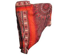PANASIAM Aladin Pants, Maoi 05, Red Tones XL