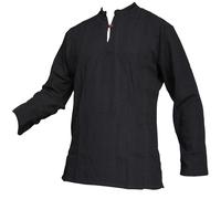 PANASIAM Camisa Pescador Manga Larga | Camisa Yoga Tailandés Retiro | FAIR