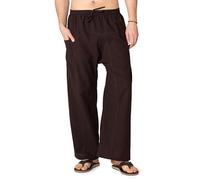 PANASIAM E-Fisher-Pants, Cotton, Unicolor Brown, L